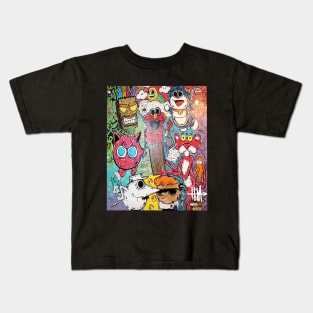 Hugus mural collage 2 Kids T-Shirt